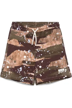 Msgm Shorts sportivi con stampa