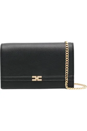 Elisabetta Franchi Clutch con placca logo