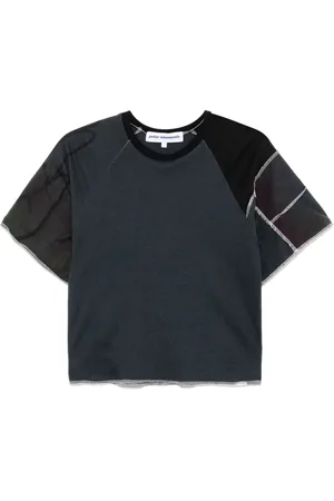 Stain Shade T-shirt con design a inserti