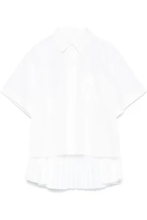 SACAI Camicia in popeline di cotone
