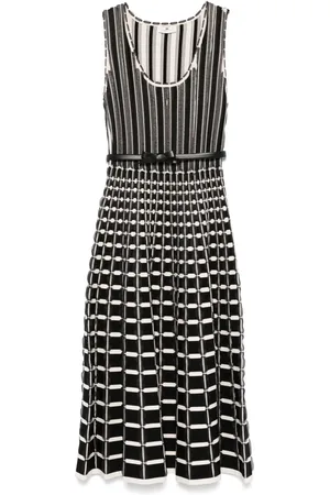 Elisabetta Franchi Abito midi con ruches