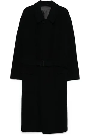 Gianfranco Ferré Cappotto con cintura anni 