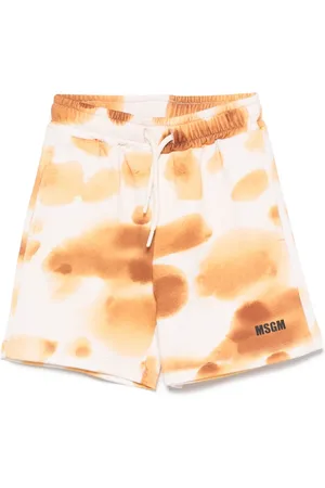 Msgm Bermuda con stampa astratta