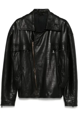 VERSACE Giacca in pelle anni 