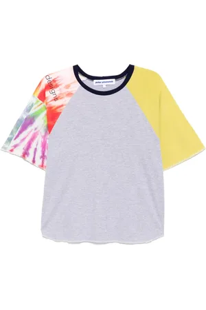 Stain Shade T-shirt con design a inserti
