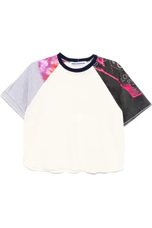 Stain Shade T-shirt con design a inserti