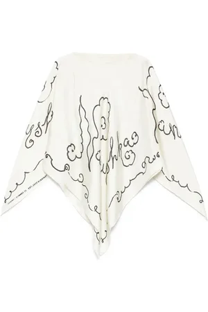 Nanushka Foulard in seta con dettaglio cut-out
