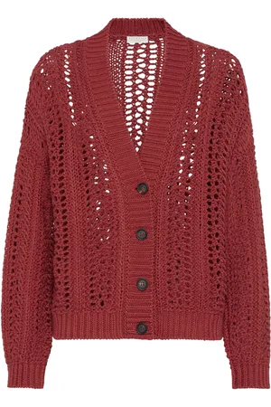 Brunello Cucinelli Cardigan con lavorazione all