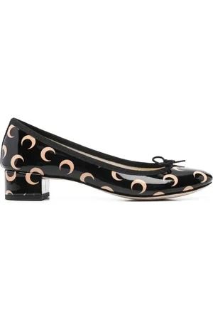 Marine Serre Pumps Camille 30mm x Repetto