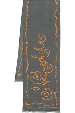 Nanushka Sciarpa con bordi sfrangiati