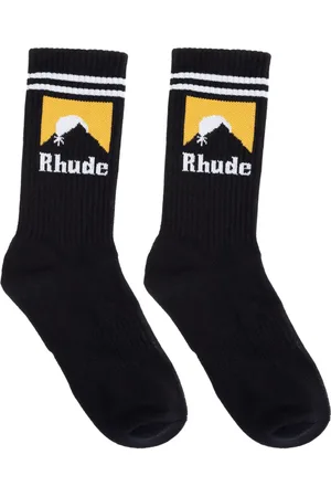 Rhude Calzini con logo a intarsio