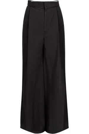 Maison Margiela Pantaloni a palazzo con logo