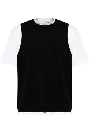 CROQUIS T-shirt con design a inserti