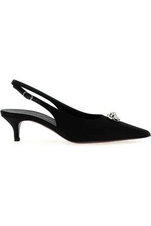 MAGDA BUTRYM Pumps Rosetta con cinturino posteriore 45mm