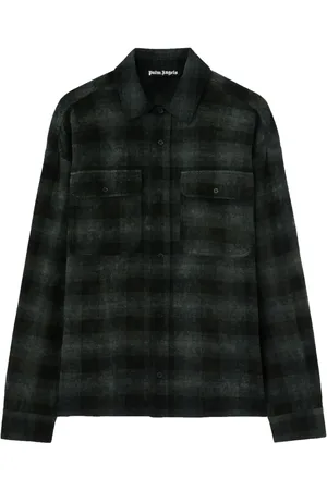 Palm Angels Camicia con logo M Curved