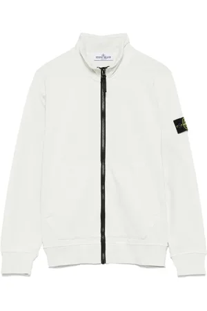Stone Island Felpa con applicazione Compass