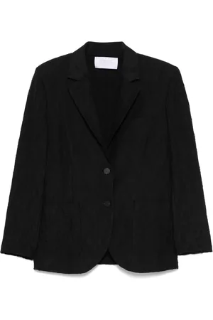 Harris Wharf London Blazer con effetto stropicciato