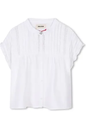 Zadig & Voltaire Blusa con punto smock