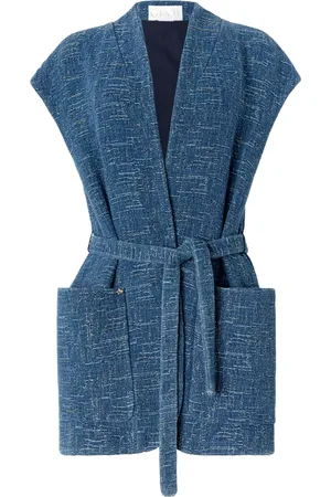 GENNY Gilet con design asimmetrico