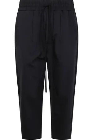 THOM KROM Pantaloni in cotone con coulisse