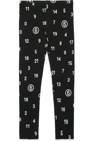 Maison Margiela Leggings con stampa