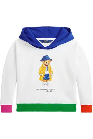 Ralph Lauren Felpa Teddy Bear con cappuccio