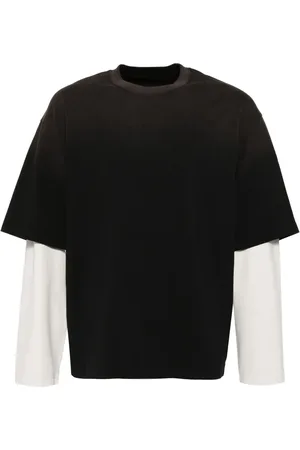 CROQUIS T-shirt con design a inserti