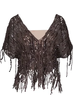Brunello Cucinelli T-shirt con paillettes