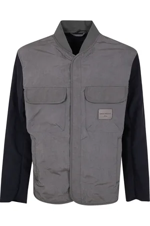 Emporio Armani Giacca con maniche a contrasto