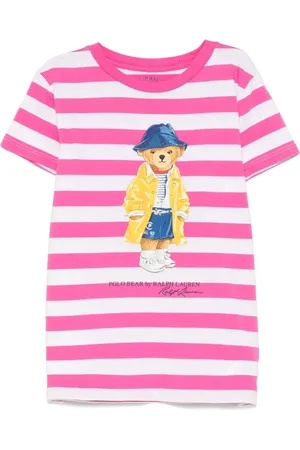 Ralph Lauren T-shirt con stampa Polo Bear