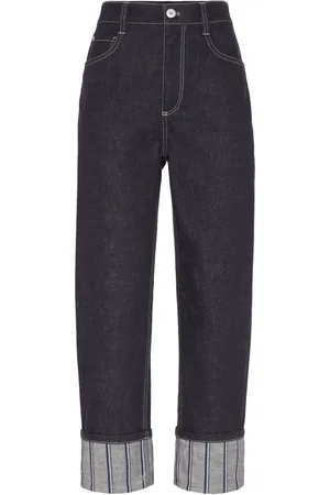 Brunello Cucinelli Jeans con dettaglio a righe