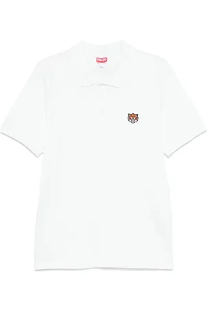 Kenzo Polo Happy Tiger con ricamo