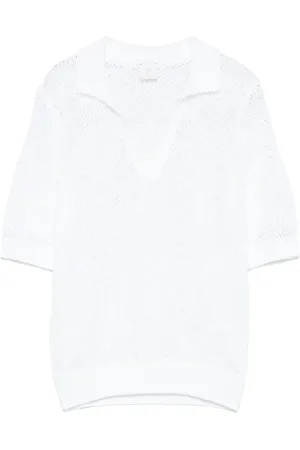 ELEVENTY Polo in maglia traforata