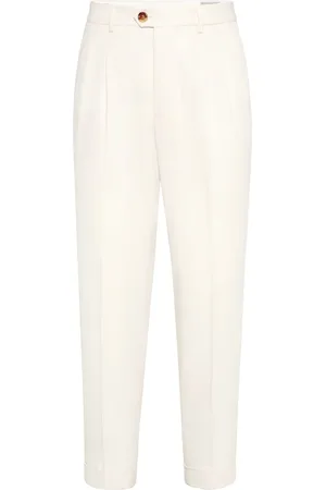 Brunello Cucinelli Pantaloni pliss??
