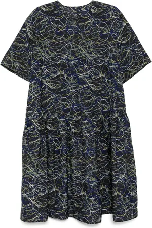 JNBY Abito con stampa grafica all-over
