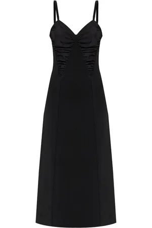 Jil Sander Abito midi con design a inserti