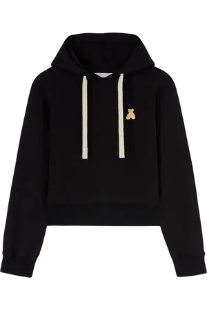 Palm Angels Felpa Back Bear In Mind con cappuccio