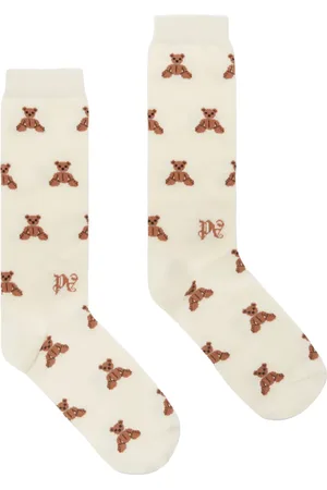 Palm Angels Calzini Mini Bear Monogram