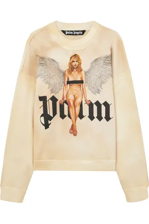 Palm Angels Felpa Crystal Pin Up