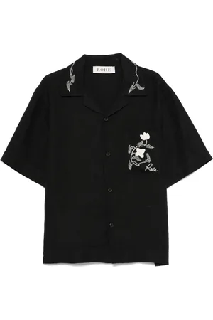 Rohe Camicia con ricamo