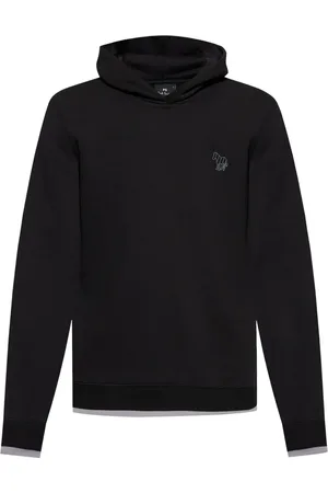 Paul Smith Felpa con cappuccio e motivo zebra