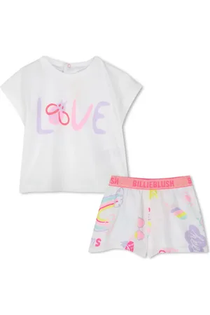Billieblush Set due pezzi con stampa