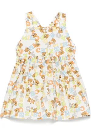 Moschino Abito Teddy Bear con stampa