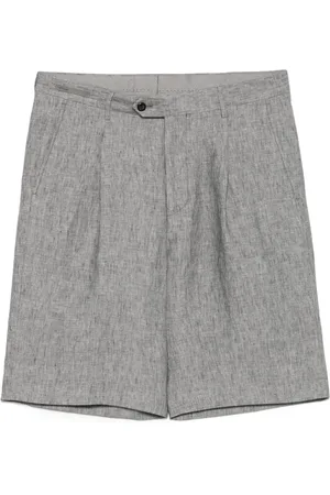corneliani Chino corti con pieghe