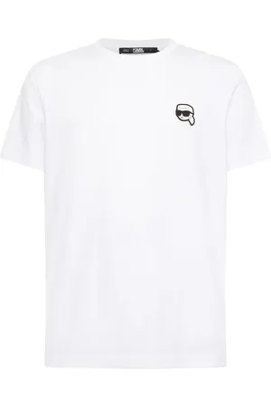 Karl Lagerfeld T-shirt con applicazione Ikon