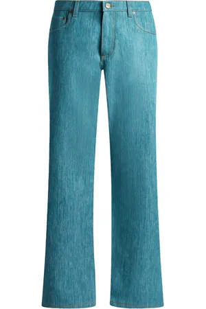 Etro Jeans con bottoni Pegaso