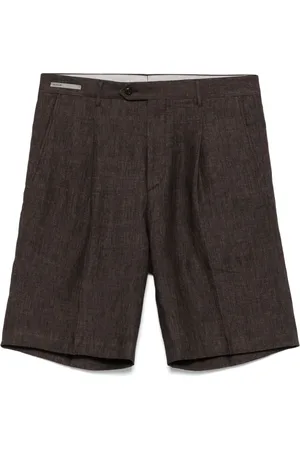 corneliani Chino corti con pieghe