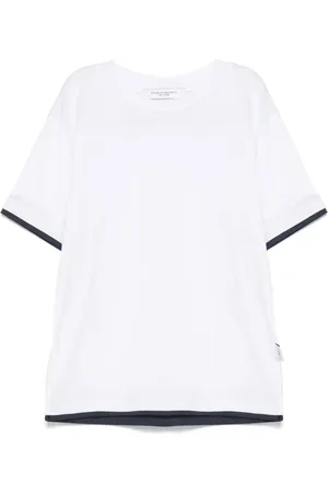 Paolo Pecora T-shirt con design a strati