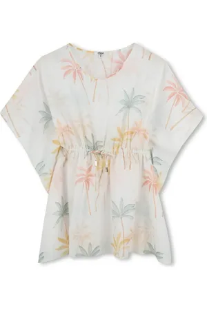 Chloé Abito con stampa Palm Grove
