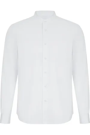 SHANGHAI TANG Camicia con colletto alla coreana